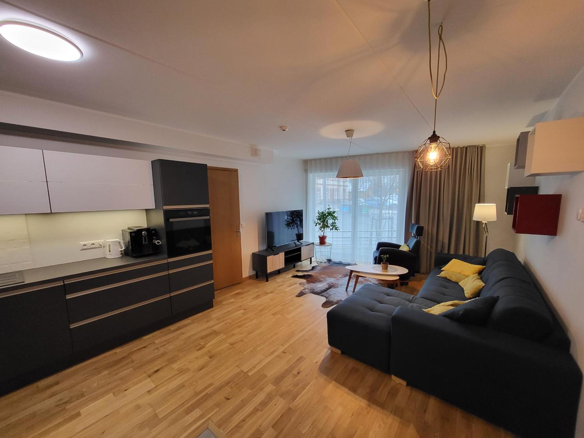 Aptartment At Newer Building Dzīvoklis *